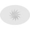 Ekena Millwork Standard Dalton Spiral Rosette With Square Edge, 6"W x 4"H x 1"P ROSP060X040X100DAL12 - alternate 4